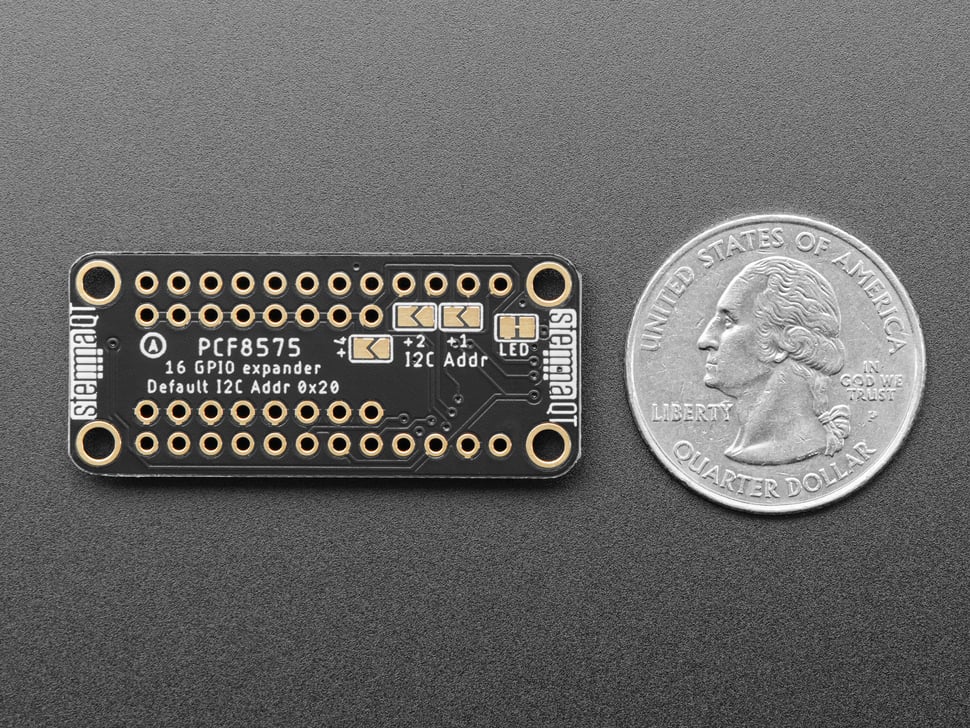 Adafruit PCF8575 I2C 16 GPIO Expander Breakout - STEMMA QT / Qwiic