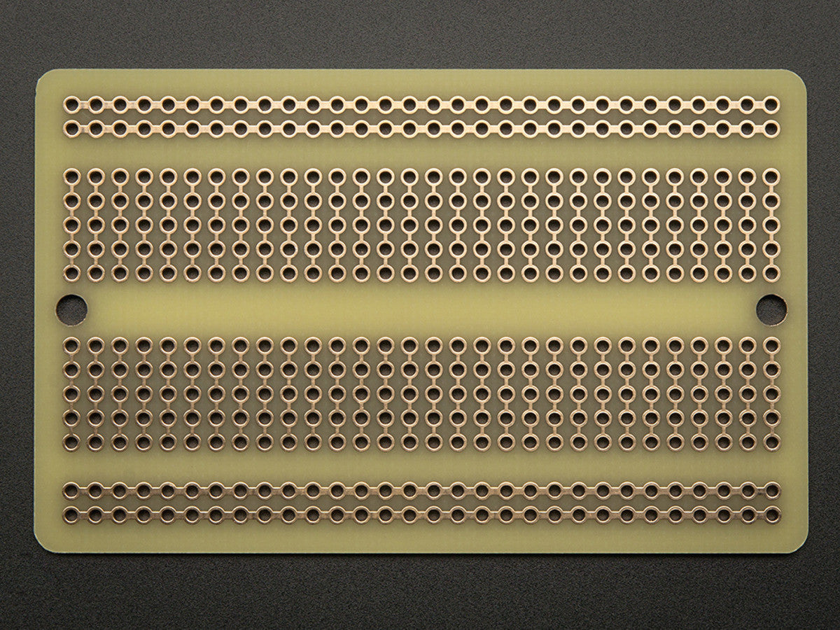 Adafruit Perma-Proto Half-sized Breadboard PCB - 3 Pack