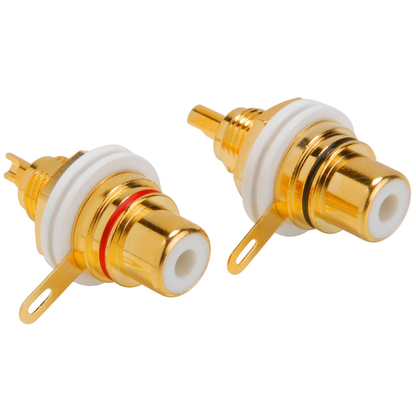 Dayton Audio/Parts Express RCA-CHRB Chassis Mount RCA Jack Pair