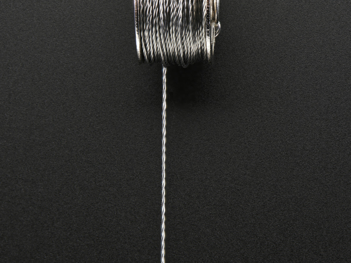 Adafruit Stainless Medium Conductive Thread - 3 ply - 18 meter/60 ft