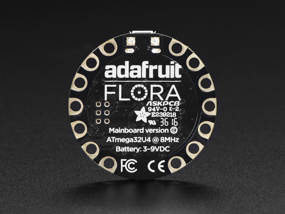 FLORA - Wearable electronic platform: Arduino-compatible