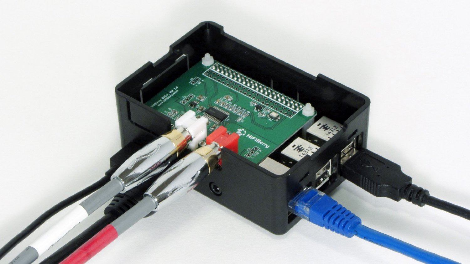 HighPi Raspberry Pi Case - Raspberry Pi2/3 and HiFiBerry