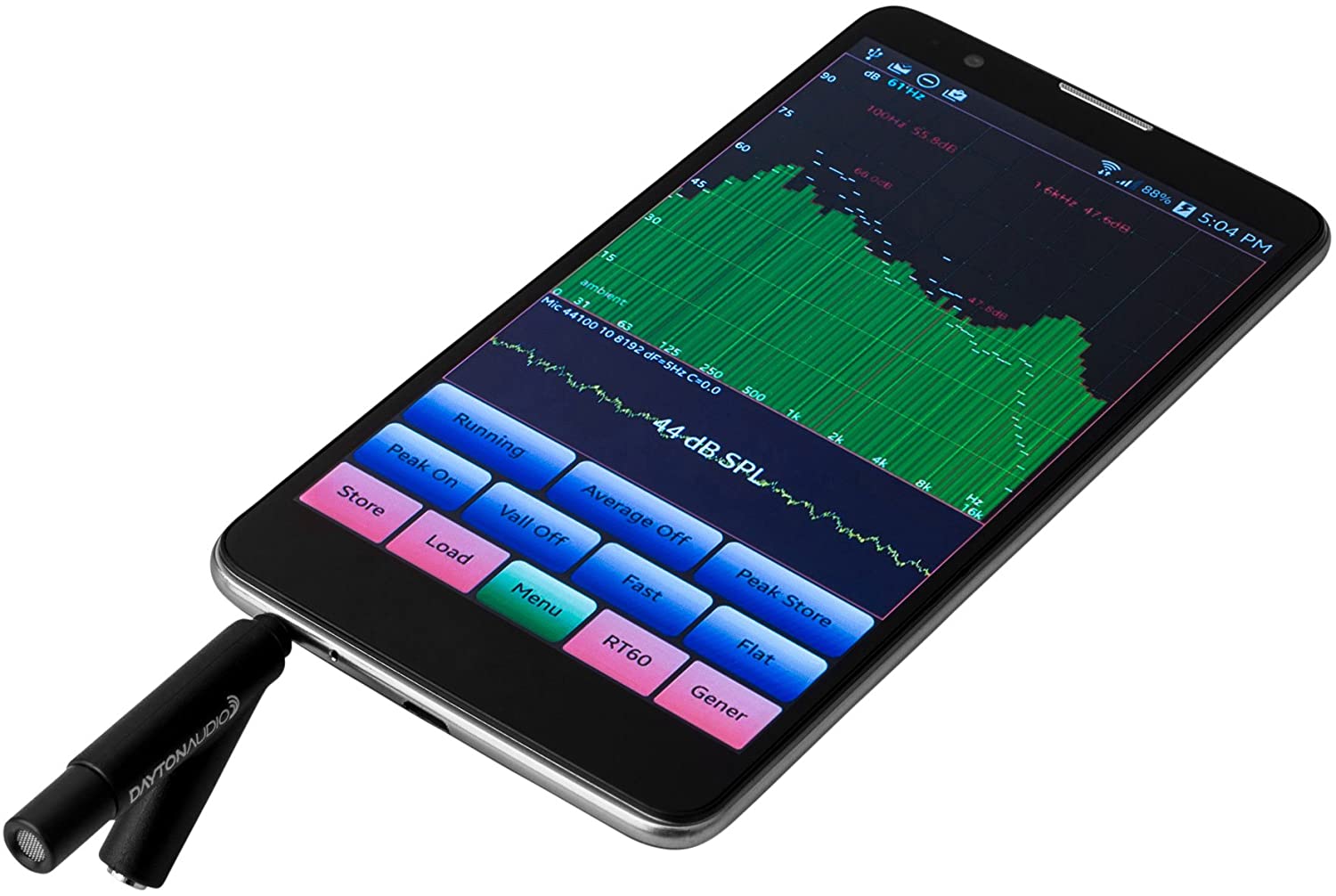 Dayton Audio iMM-6 Calibrated Measurement Microphone for iPhone, iPad Tablet and Android