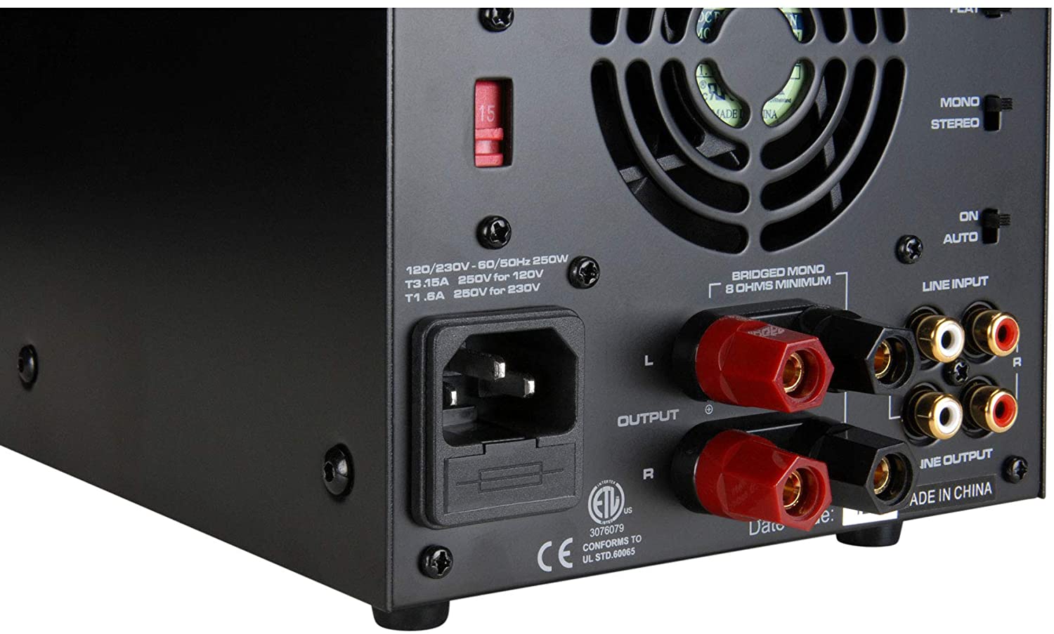 Dayton Audio APA150 150-Watts Power Amplifier (Black)