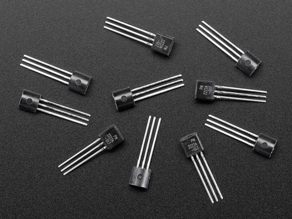 Adafruit NPN Bipolar Transistors (PN2222) - 10 pack