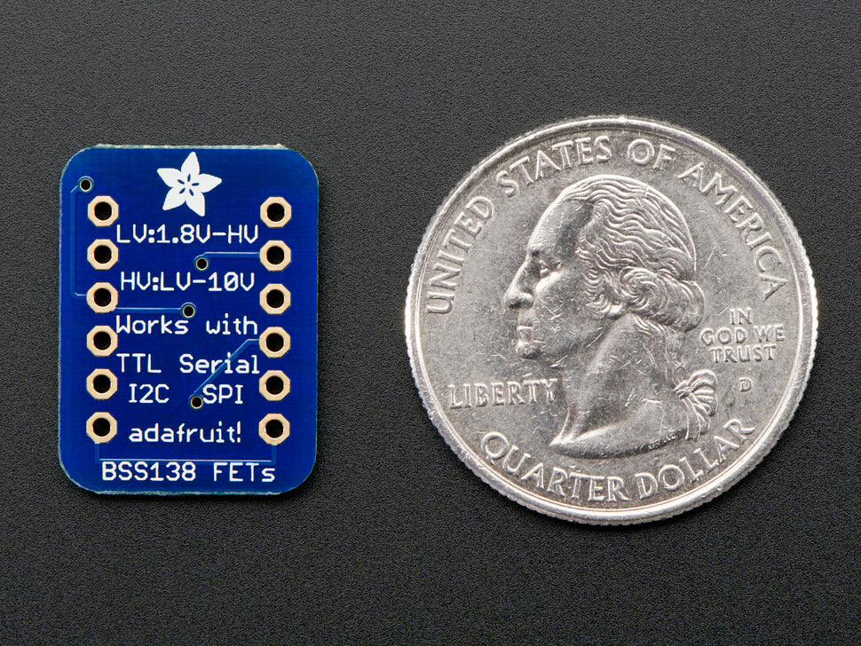 Adafruit 4-channel I2C-safe Bi-directional Logic Level Converter