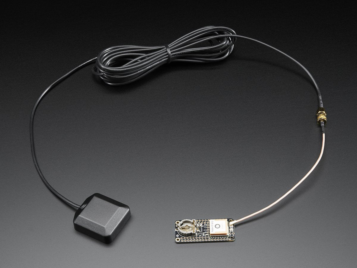Adafruit Antennas GPS Antenna 3-5V 28dB 5 meter SMA