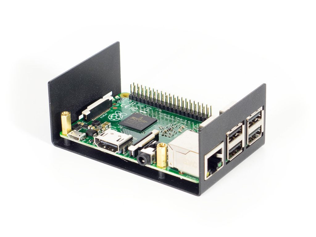 HiFiBerry Steel case for HiFiBerry DAC+, black cover for Pi2/3