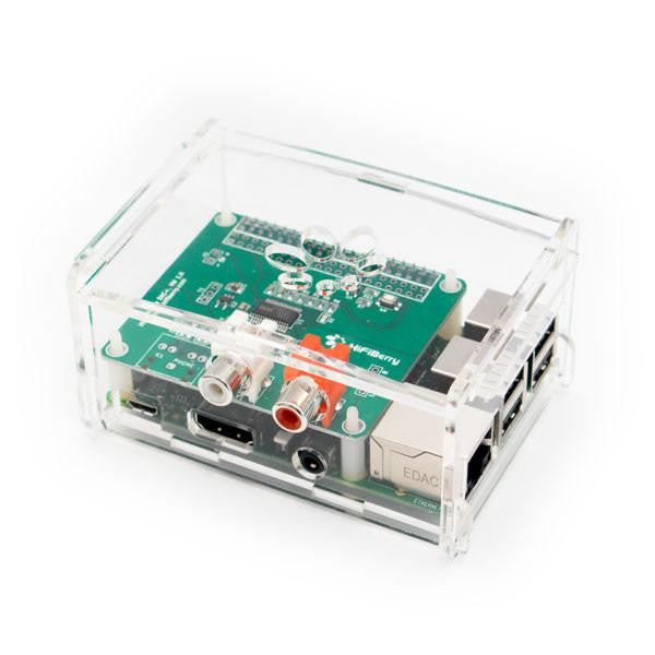 HiFiBerry Acrylic Case for DAC+ and Digi+ - Multiple Styles