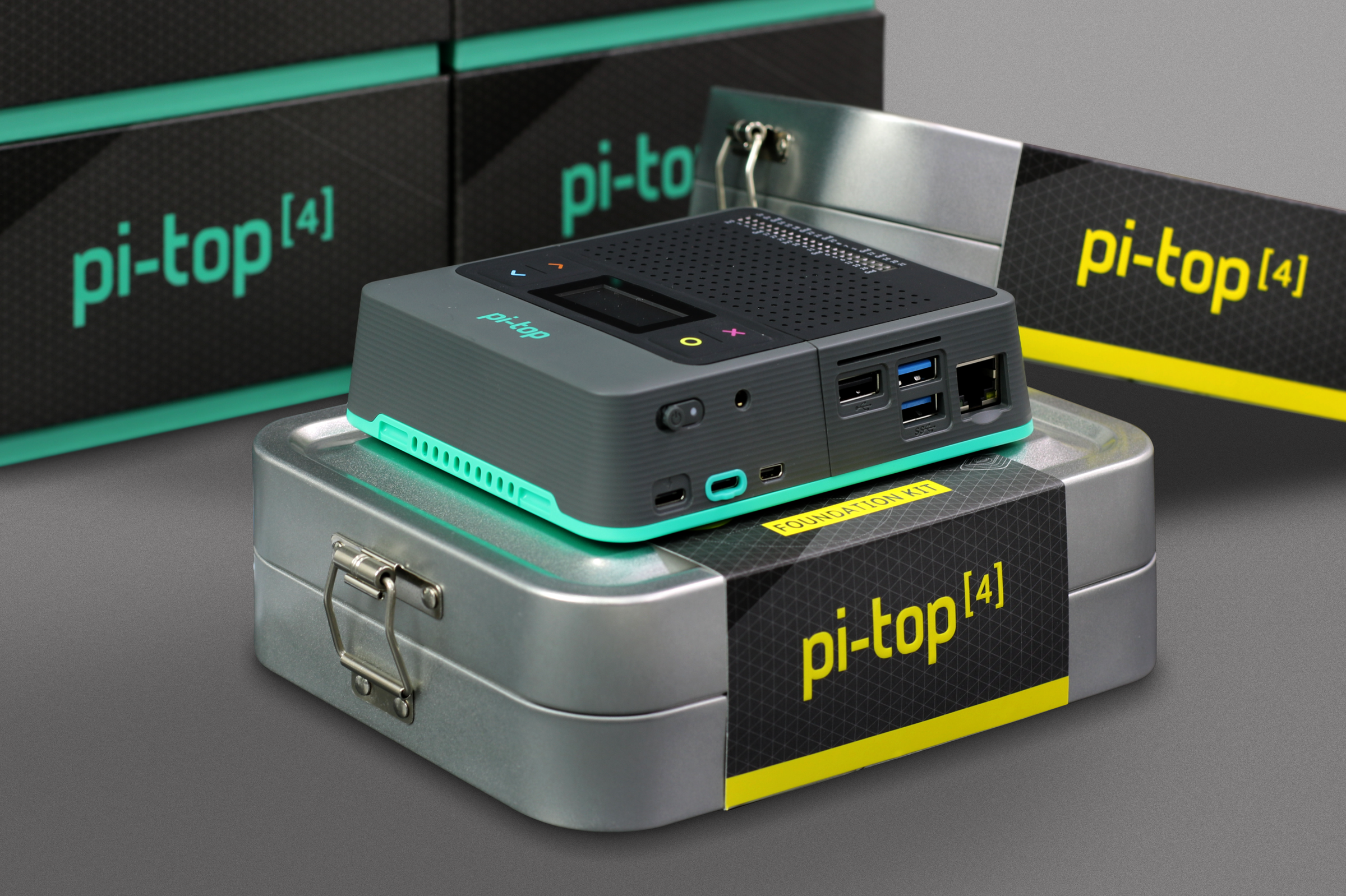 Pi-Top 4 with Raspberry Pi 4 (4GB) and Sensor Foundation Kit