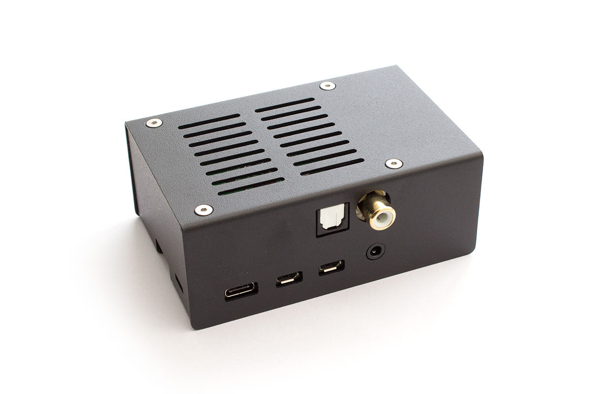 HiFiBerry Case 4 Digi Black (Pi4 - Steel)