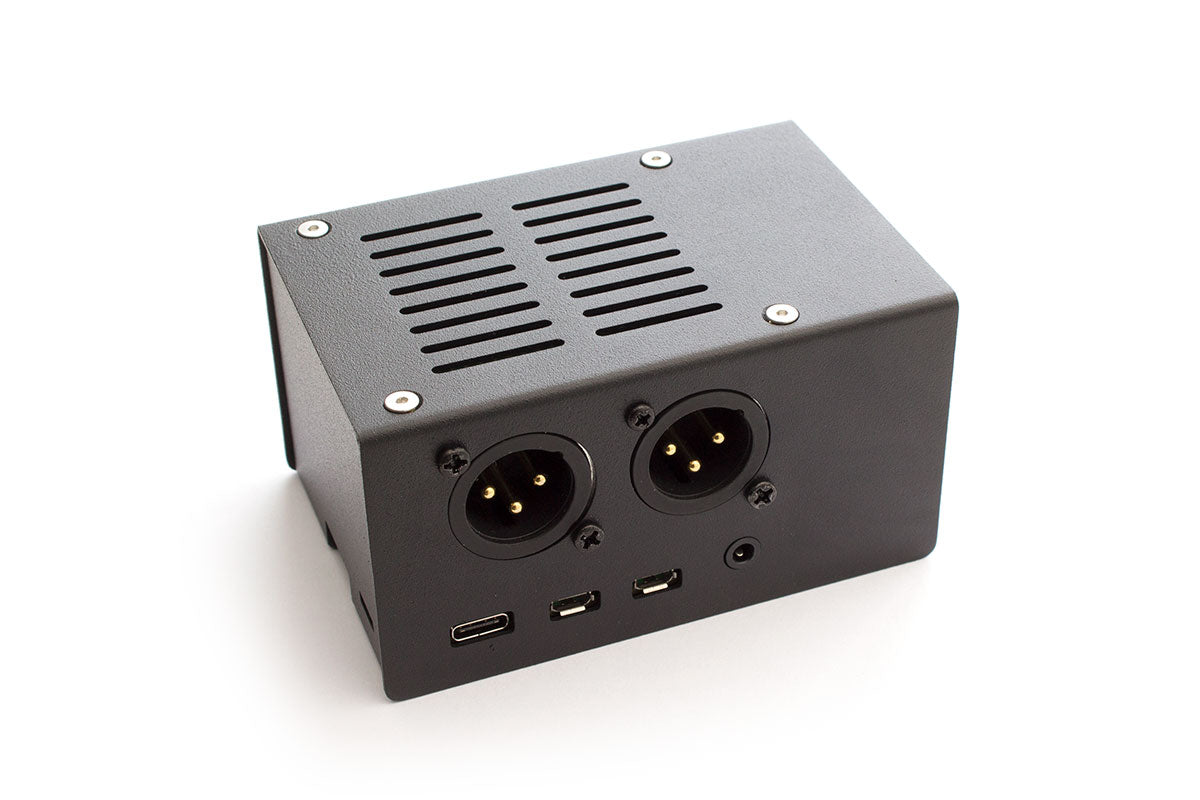HiFiBerry Case 4 XLR Black (Pi4 – Steel)