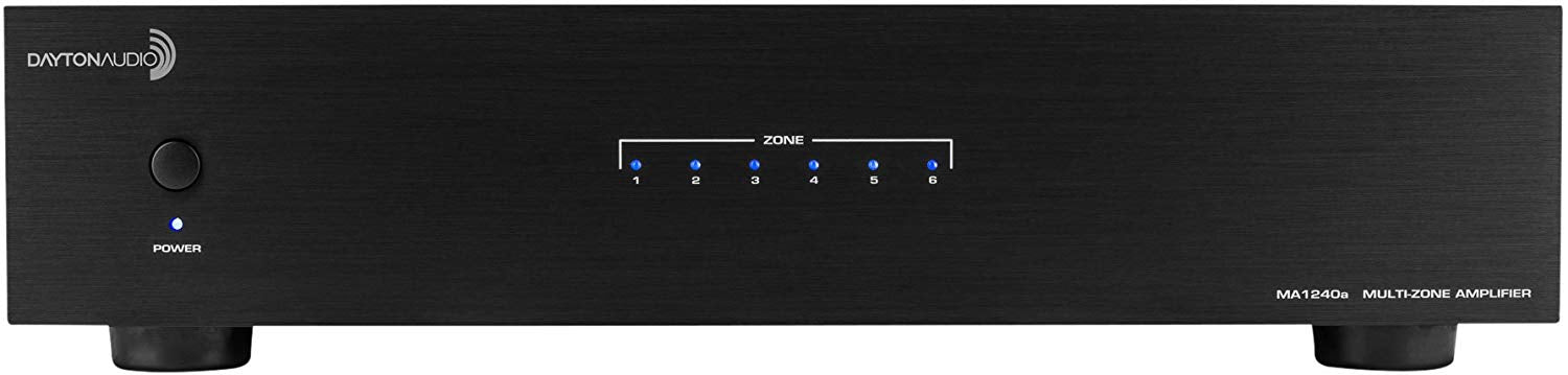 Dayton Audio MA1240a Multi-Zone 12 Channel Amplifier