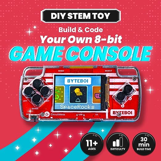CircuitMess Byteboi - Build & Code Your Own 8-bit game console