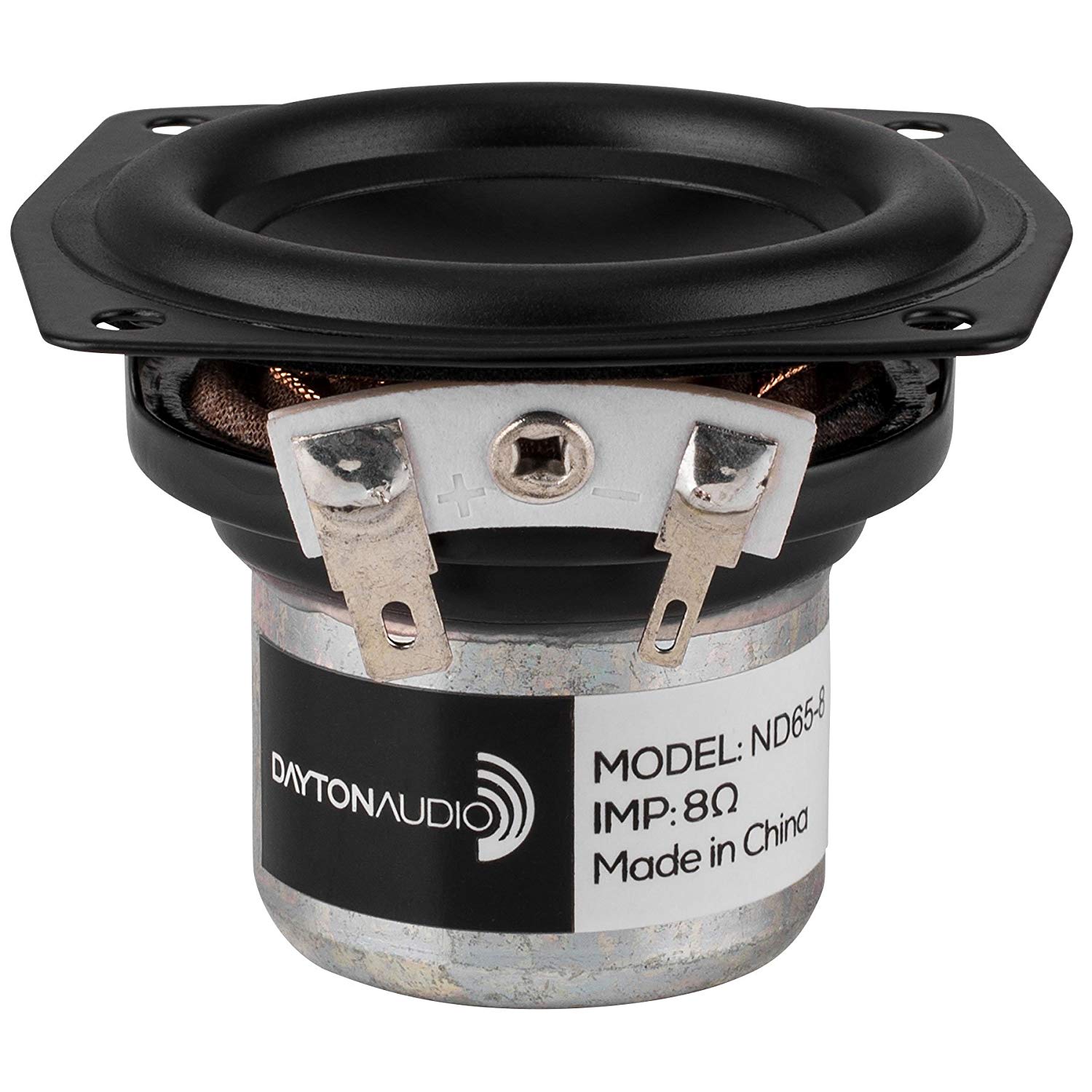 [Open Box] Dayton Audio ND65-8 2-1/2" Aluminum Cone Full-Range Neo Driver 8 Ohm