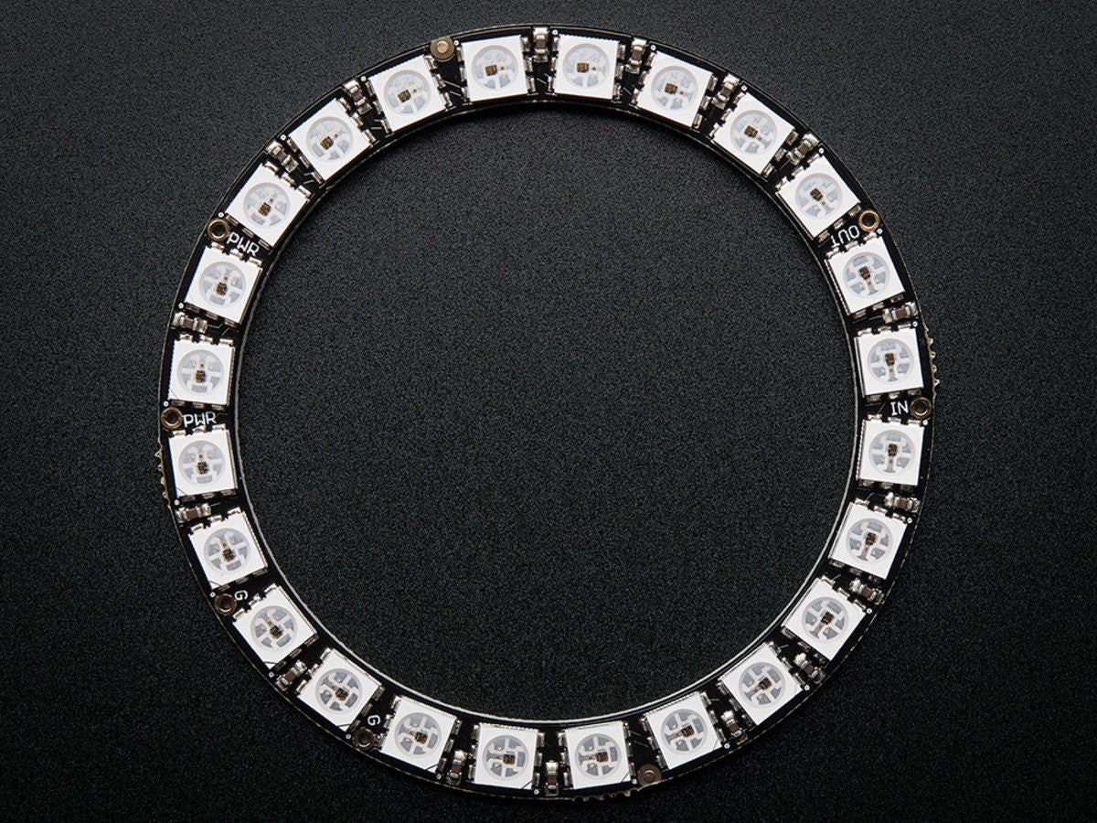 Adafruit NeoPixel Ring - Multiple Sizes