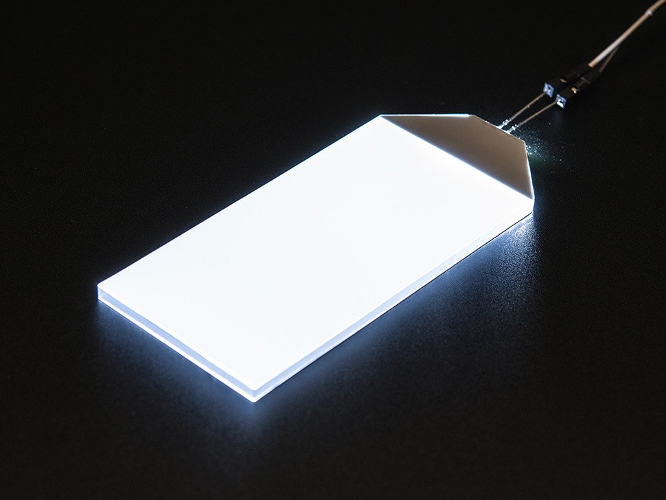 Adafruit White LED Backlight Module - Large 45mm x 86mm