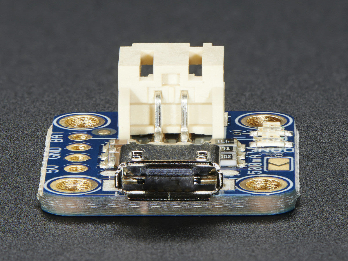 Adafruit Micro Lipo w/MicroUSB Jack - USB LiIon/LiPoly charger - v1 [ADA1904]