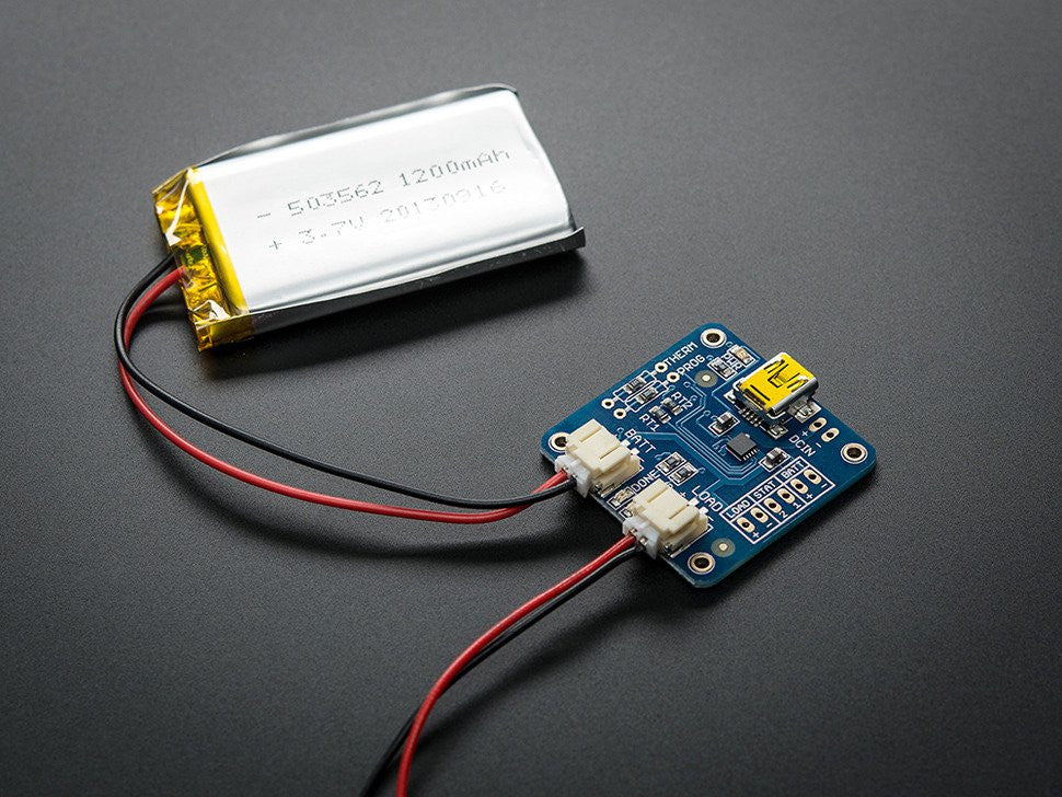 Adafruit USB Li-Ion/LiPoly Charger - v1.2
