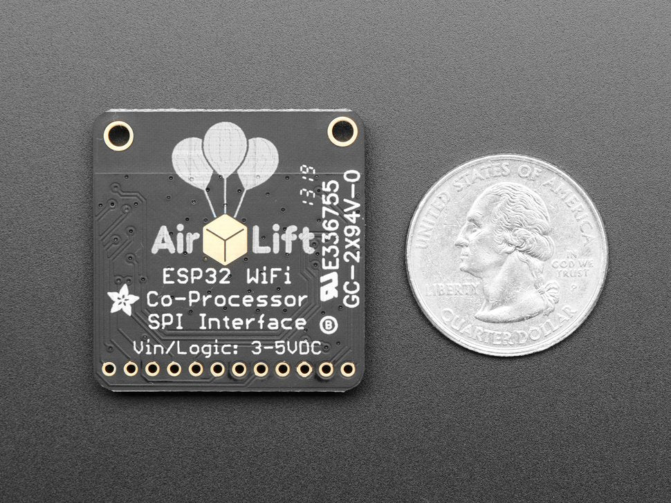 Adafruit AirLift – ESP32 WiFi Co-Processor Breakout Board