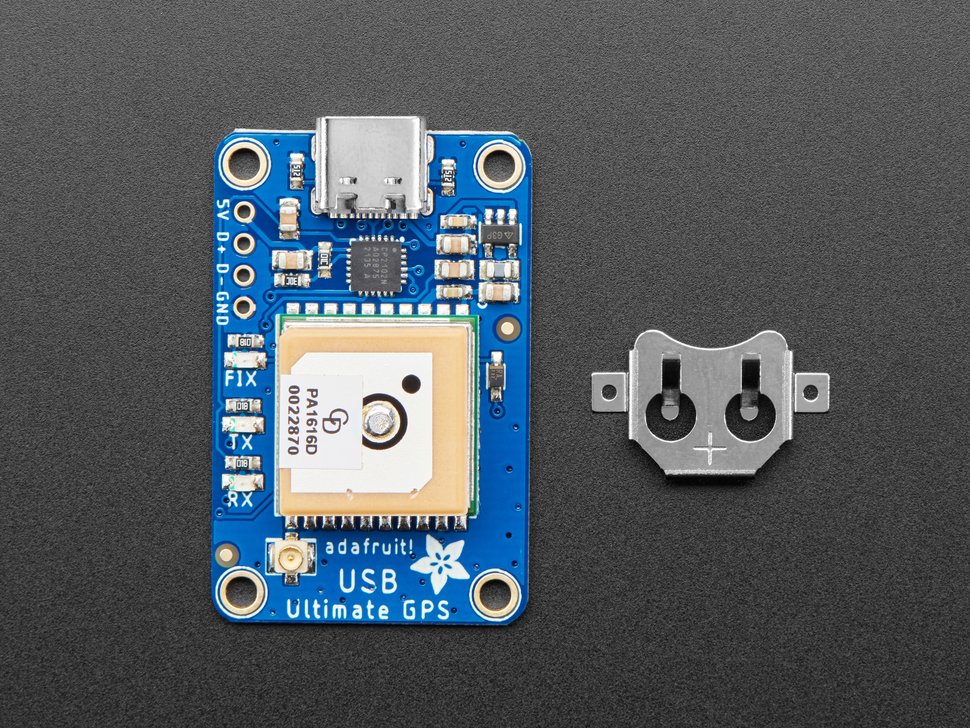 Adafruit Ultimate GPS with USB - 66 channel w/10 Hz updates