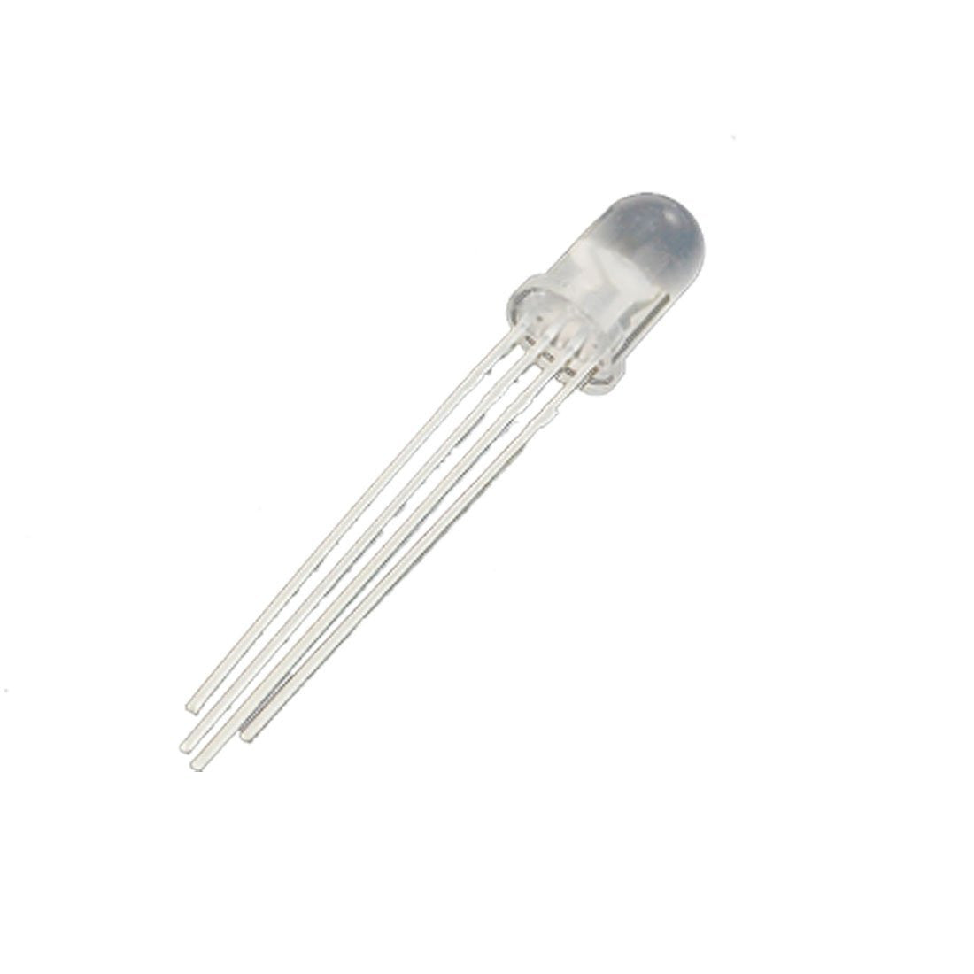 microtivity IL612 5mm Diffused RGB Controllable LED, Common Anode (Pack of 12)