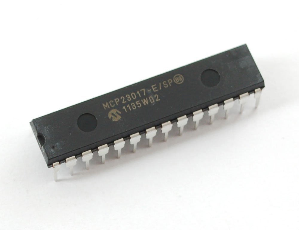 MCP23017 - i2c 16 input/output port expander