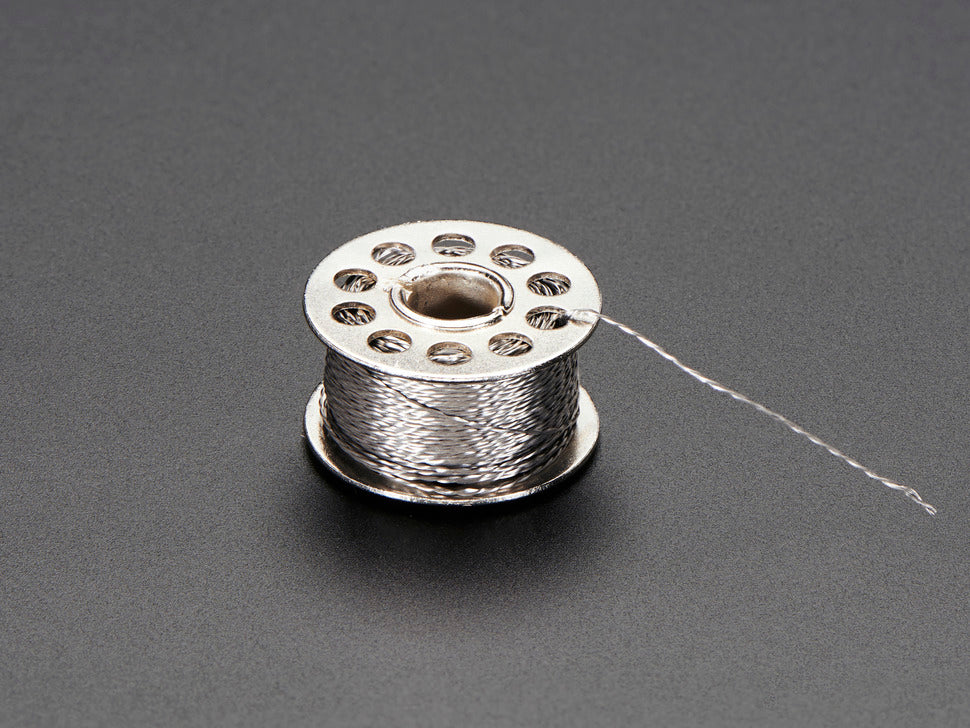 Adafruit Stainless Thin Conductive Thread - 2 ply