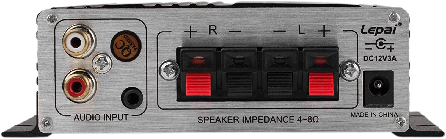 Lepai LP-2020TI Texas Instruments TPA3118 Hi-Fi Stereo Audio Mini Amplifier