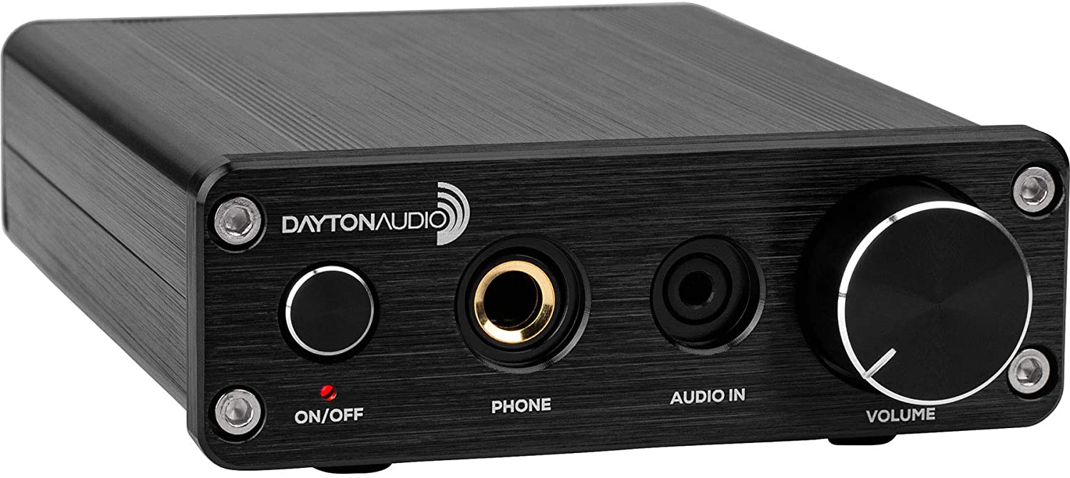 Dayton Audio DTA30HP 30W Class D Mini Amplifier with Headphone Output