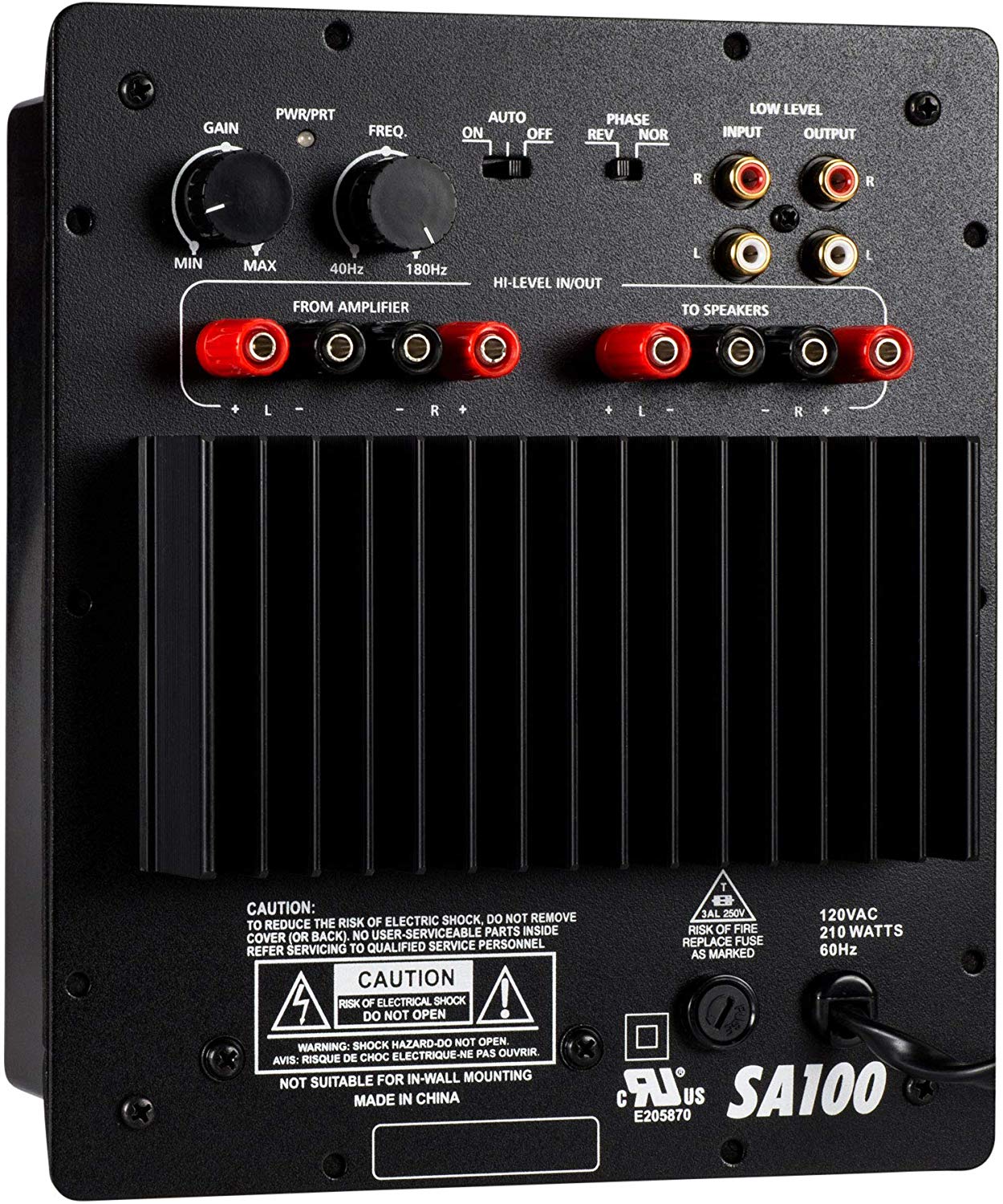 Dayton Audio SA100 100W Subwoofer Plate Amplifier