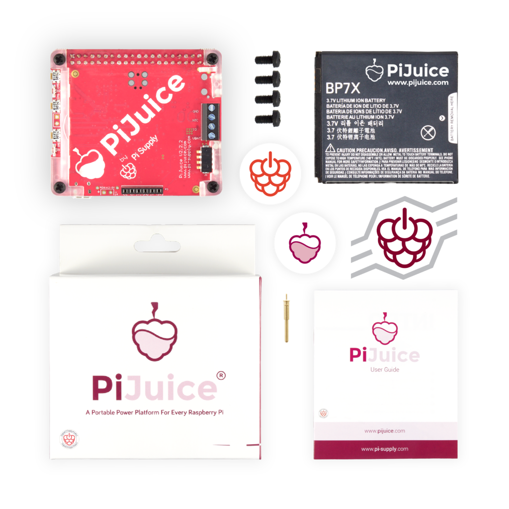 PiJuice HAT Portable Power Platform For Raspberry Pi